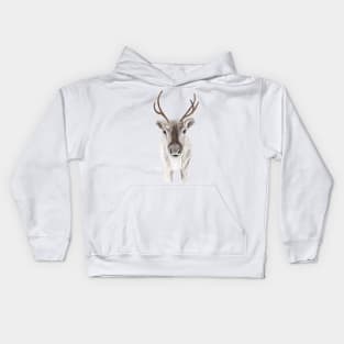 Reindeer - Scandinavian design Kids Hoodie